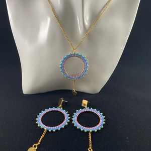 Earrings ❤️ Necklace set